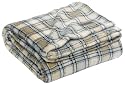 Columbia Coral Fleece Throw, Cabin Plaid Navy