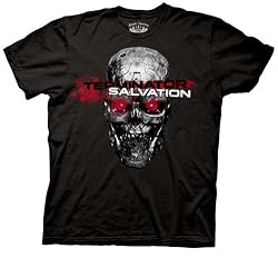 The Terminator Salvation Red Eyes Black T-shirt Tee
