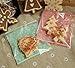ONOR-Tech 100 PCS Lovely Cute OPP Self Adhesive Cookie Bakery Candy Biscuit Treat Gift Diy Plastic Bag (Green)