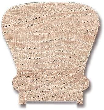 #6010P Poplar 2-1/4"w X 2-3/8" X 4' Traditional Rail 1 1/4" Plowed