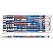 Moon Products 2112B Decorated Wood Pencil, Super Reader, HB #2, Blue, Dozen