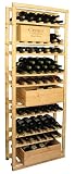 90 Bottle Baker Style Bottle/Case Wine Cellar Rack (Premium Redwood)