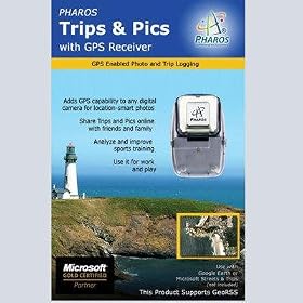Pharos Trips and Pics Photo Linked Portable GPS Unit