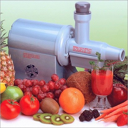The Worlds Finest Champion Househould Juicer, Silver
