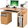 Myhomeoffice24 Computertisch Schreibtisch/Buche Pc&hellip von Myhomeoffice24