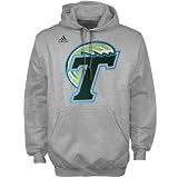 adidas Tulane Green Wave Ash Second Best Logo Pullover Hoodie Sweatshirt