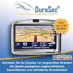 5 x DuraSec ClearTec display protection film for Blaupunkt TravelPilot 200