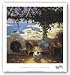 Bodrum Leyla's Terrace by Berc 24"x24" Art Print Poster