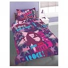Kids/Childrens Camp Rock Bedding Set Duvet Cover and Pillow Case