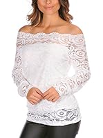 La Bella Donna Camiseta Manga Larga Patricia (Blanco)