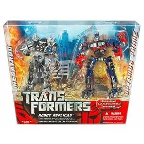 Transformers: The Movie Robot Replicas > Megatron vs. Optimus Prime Action Figure 2-Pack