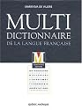 MULTIDICTIONNAIRE LANGUE FRANC. 4E ED.