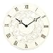 Shabby Chic French Style Wall Clock In Antique Cream Perfect Country Kitchen Clock Or Lounge Bedroom