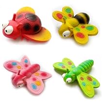 Mini Latex Insects Dogs Toy Puppy Playtimme Small Pets