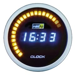 Raid HP 660510 Zusatzinstrument Uhr Serie Night Flight Digital Blue