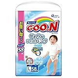 グーン(GOO.N) やわらかフィットパンツ Lサイズ (9~14ｋｇ) 58枚 男の子