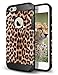 iPhone 6s Plus Case, ELOVEN Ultra Slim Exact Fit Shockproof Leopard Print Soft TPU & Hard PC Bumper Hybrid Dual Layer Protective Armor Case Cover for iPhone 6 6s Plus 5.5 Inch