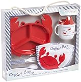 Baby Aspen "Crabby Baby" Mealtime Gift Set