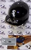 Carlton Fisk Autographed/Hand Signed Chicago White Sox Mini Helmet