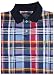 Men's Polo By Ralph Lauren Sleeve Polo Shirt Blue Plaid Size Small (S)
