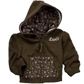 Levi's Baby Girls Full Zip Hoody