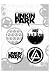 Linkin Park - Minutes To Midnight - Badge Pack - 4 x 38mm Badges