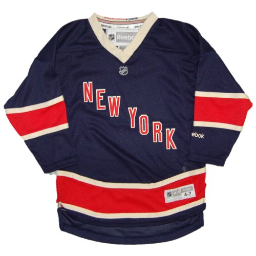 New York Rangers Reebok Child Replica (4-6X) Alternate NHL Hockey Jersey Size Child (4-6X)