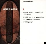 1/Brecht Singt,Liest und Disk