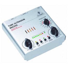Behringer MIC200 Ultragain High End Vacuum Tube Preamplifier
