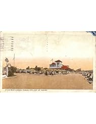 Entertainment Memorabilia: Atlas Beer Garden Panama City, Panama Original Vintage Postcard - Royal India K. H. Shahani