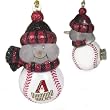 Arizona Diamondbacks MLB All-Star Light-Up Acrylic Snowman Ornament (3")
