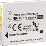 Ultralast UL-NP40 Fujifilm NP-40 Equivalent Digital Camera Battery