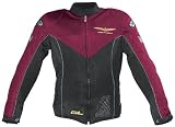 Joe Rocket Goldwing Skyline Sport Mesh/Textile Ladies Motorcycle Jacket Wine/Black XS