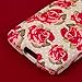 LG Lucky Case, MPERO SNAPZ Series Two Piece Rubberized Textured Non Slip Polycarbonate Durable Hard Snap-On Case for Lucky [Perfect Fit & Precise Port Cut Outs] - Vintage Red Roses