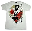 TS852 Bruce Lee Martial Arts Movie Blood Splash T-Shirt
