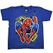 THE SPECTACULAR SPIDER-MAN INTRUSION Licensed Royal Blue Marvel Juvy Tee