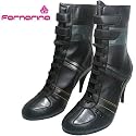 Fornarina Damen Stiefel, schwarz Gr.: 38-39