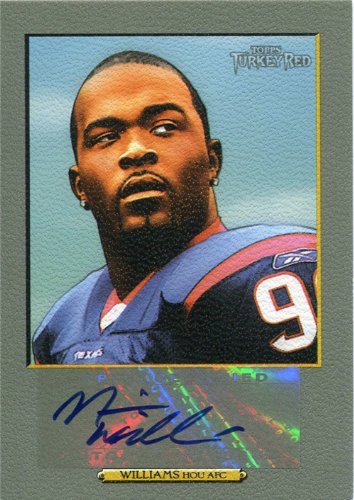 Mario Williams Autographed/Signed 2006 Topps Turkey Red Card