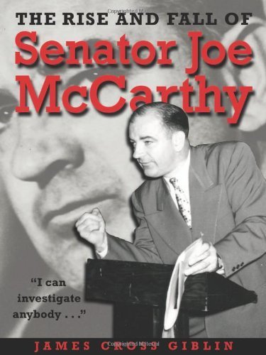 The Rise and Fall of Senator Joe McCarthy Hardcover December 14, 2009