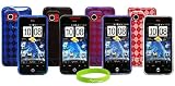 CrazyOnDigital HTC Incredible TPU Cases with Free Wristband – 4 Pack. CrazyOnDigital Retail Package