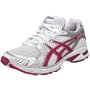 ASICS Women's GEL-DS Trainer 15 Running Shoe,White/Fuchsia Purpl,9 M