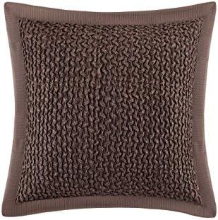 Metropolitan Home Eclipse Euro Sham, 26 x 26, Brown