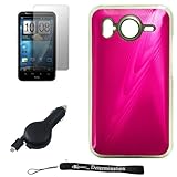 Premium Metallic Pink Design Cover / Snap On Crystal Protective Hard Case f ....