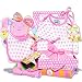 Baby Girl's Clothing Essentials Gift Basket