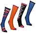 (Pack of 4) Women's Tall Colorful and Patterned Novelty Knee High Socks