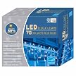 LED 70-Bulb Icicle Lights - Blue/ White
