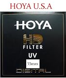 Hoya 55mm HD Hardened Glass 8-layer Multi-Coated Digital UV (Ultra Violet) Filter