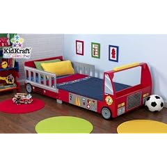 KidKraft 76031 - Kleinkind Feuerwehrbett