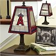 Los Angeles Angels Memory Company Art Glass Table Lamp MLB Baseball Fan Shop Sports Team Merchandise