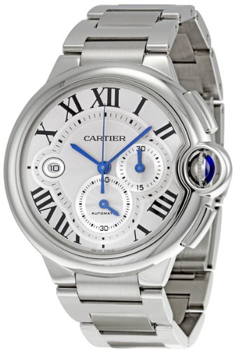 Cartier Ballon Bleu Silver Dial Chronograph Mens Watch W6920002 Cartier Ballon Bleu Silver Dial Chronograph Mens Watch W6920002